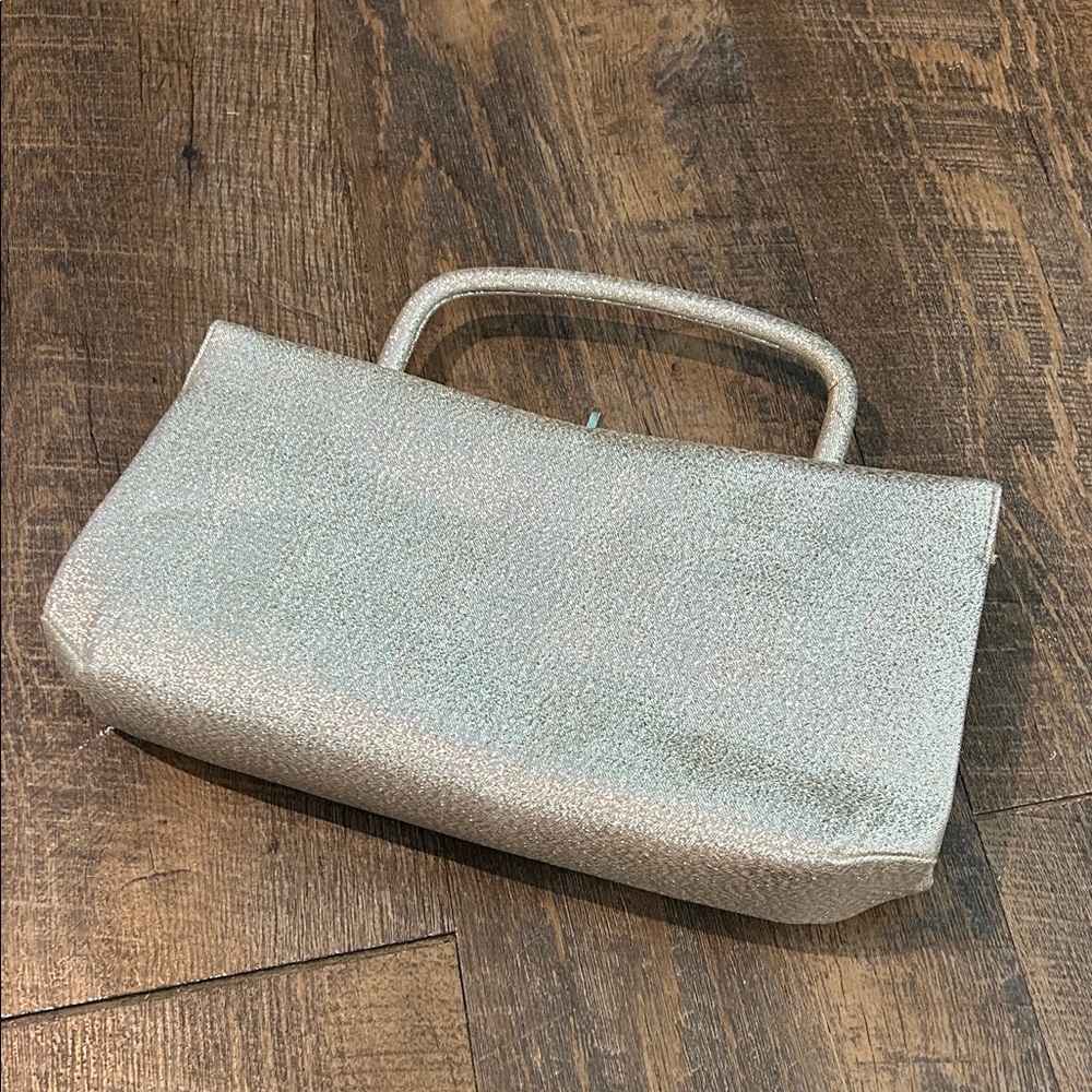 SYDNEY CALIFORNIA Adorable Vintage Purse with‎ Silver Textured Front Clutch